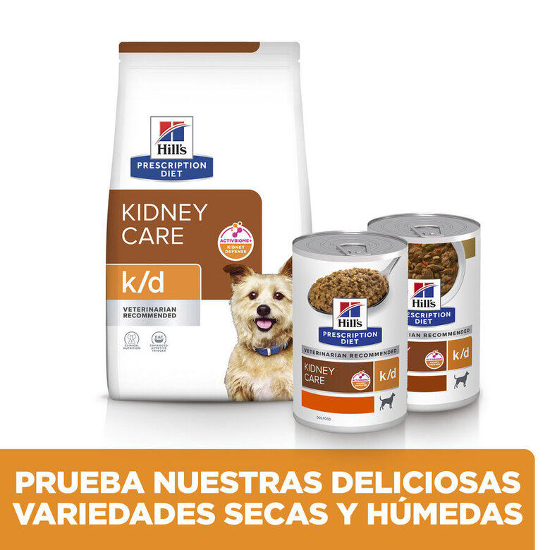 Hill’s Prescription Diet Kidney Care k/d Pollo y verduras en estofado lata para perros, , large image number null
